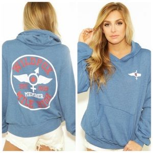 Wildfox- Hooded Sweatshirt